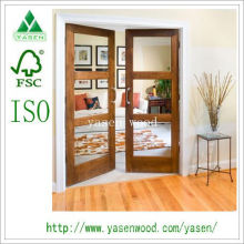 Shaker Style 3 Lite Glazed Interal Wooden Door